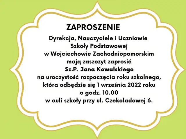 Jak zacząć zaproszenie z klasą? Gotowe zwroty na każdą okazję!