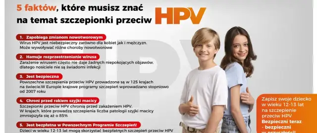 Szczepienie HPV obowiązkowe - Sprawdź zasady i bezpłatny program