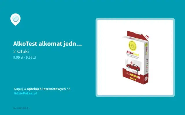 Ile kosztuje alkomat w aptece? Ceny, które zaskoczą każdego
