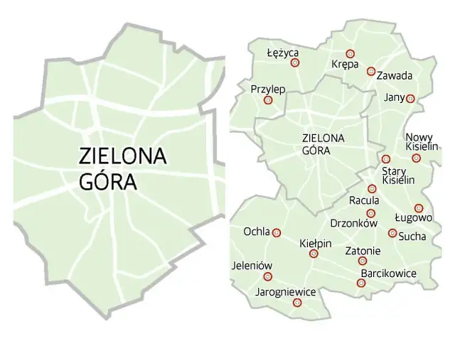 Ile km do Zielonej Góry? Sprawdź odległości z różnych miast