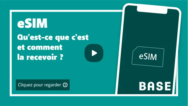Vidéo explicative sur l'eSIM, la carte SIM digitale. Découvrez ce que c'est et comment l'obtenir.