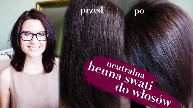 Przed i po użyciu henny do włosów. Zobacz, jak długo henna do włosów się trzyma i jaki efekt daje.