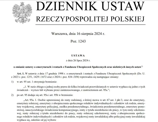 Renta wdowia - od kiedy można ją otrzymać i kto ma prawo do niej