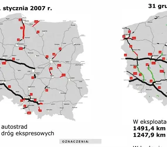 Ile km mają autostrady w Polsce? Zaskakujące fakty o długości sieci