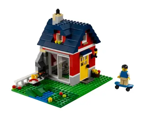 Jak zbudować dom z klocków LEGO - prosta instrukcja krok po kroku