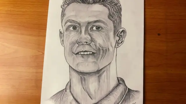 Ronaldo zeichnen: Realistisches Porträt Schritt für Schritt malen