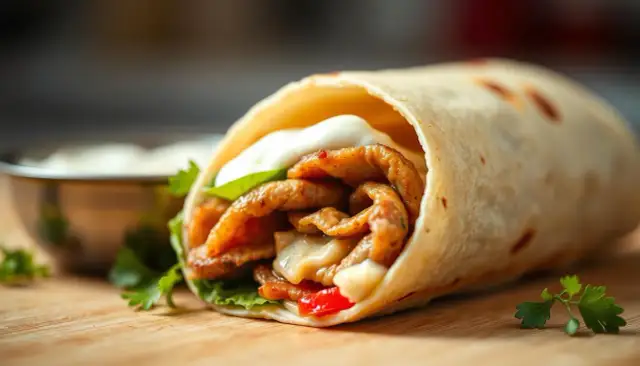 Kebab rollo: Ile kalorii? Sprawdź fakty i wybierz mądrze