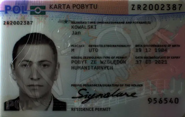 Karta pobytu: Jaki numer wpisać w formularzu zamiast dowodu?