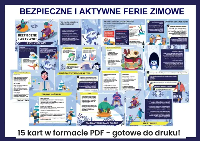Pomysł na ferie zimowe: bezpieczne i aktywne zabawy na śniegu, ciekawe miejsca, tradycje i porady, jak spędzić czas.