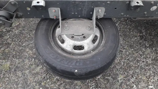 Iveco Daily: Koło zapasowe - zdjemij je, nawet gdy mechanizm rdzewieje