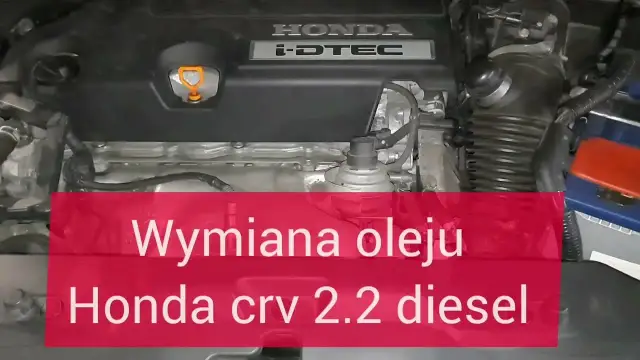 Jaki olej do Hondy CR-V 2.2 diesel? Wybierz najlepszy dla swojego silnika