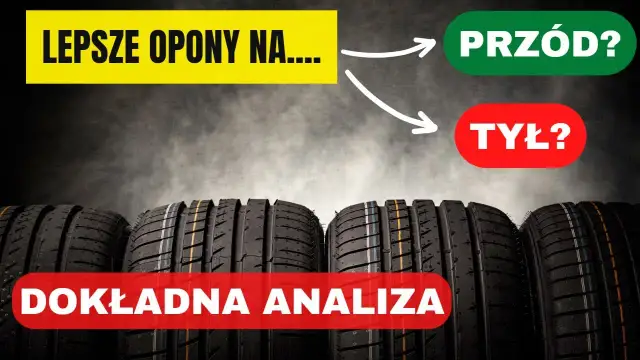Lepsze opony na tył czy przód? Opinie z forum o bezpieczeństwie