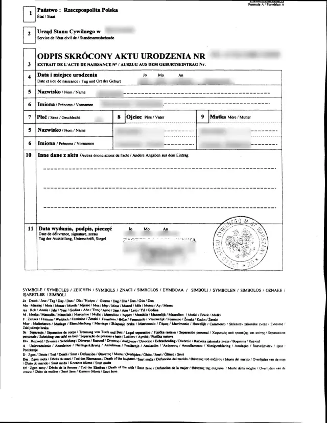Skrócony odpis aktu urodzenia: Szybki sposób na zdobycie dokumentu bez stresu