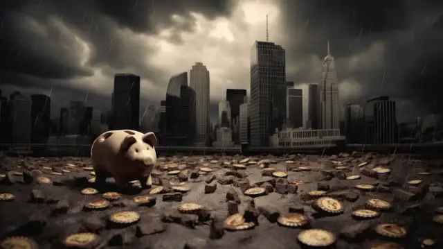 Ratowanie upadającego banku przez JPMorgan. Bolesny spadek zysków kwartalnych.
