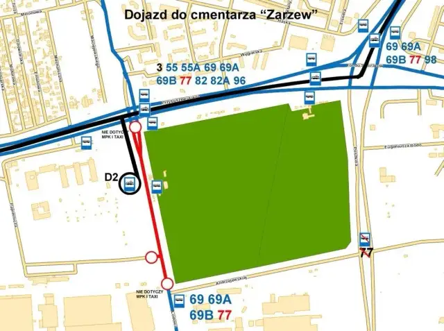 Jak dojechać na cmentarz zarzew w Łodzi - proste trasy i wskazówki
