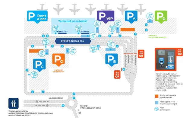 Ile kosztuje parking przy lotnisku we Wrocławiu? Ceny, opcje i porady