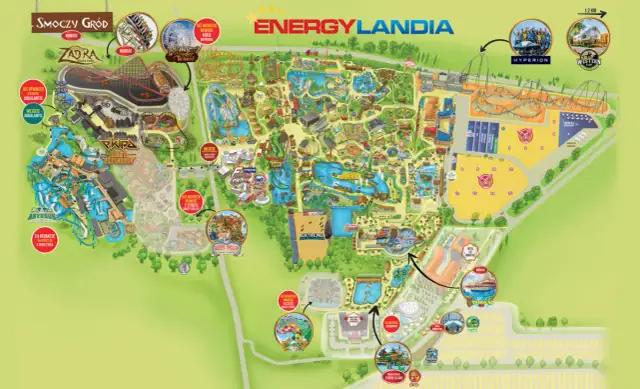 Gdzie leży Zator Energylandia i jak łatwo dojechać do największego parku rozrywki?