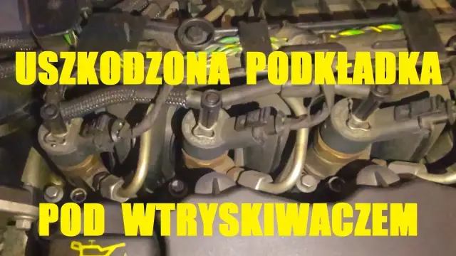 Nieszczelna podkładka pod wtryskiem objawy – jak je rozpoznać i uniknąć problemów
