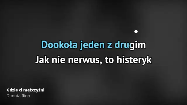 Tekst piosenki gdzie ci mężczyźni - odkryj ich ukryte znaczenie