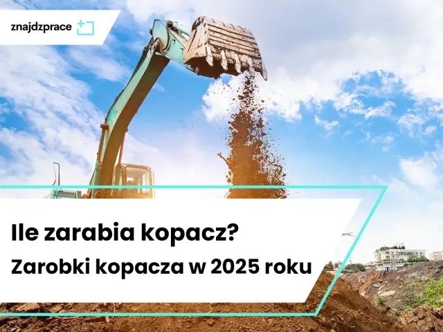 Ile zarabia operator koparki na godzinę? Stawki 2026 [Zarobki]