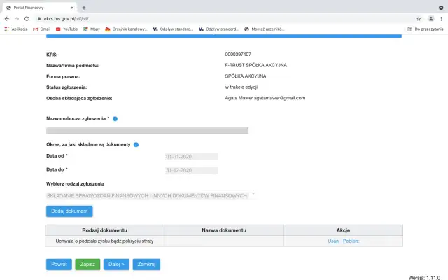 Jak złożyć korektę sprawozdania do KRS i uniknąć błędów?