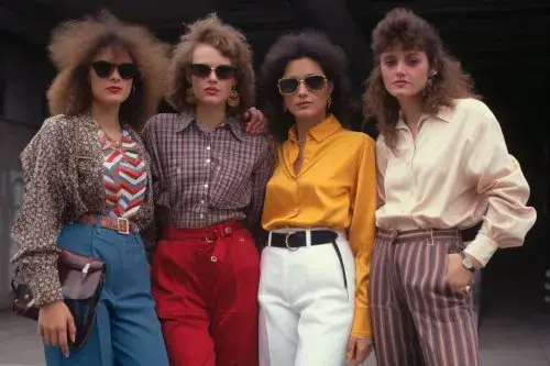 Spodnie z lat 80.: Jak nosić ikony retro i uniknąć wpadki?