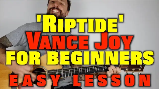 Riptide chwyty na gitarę - proste akordy, które pokochasz grać
