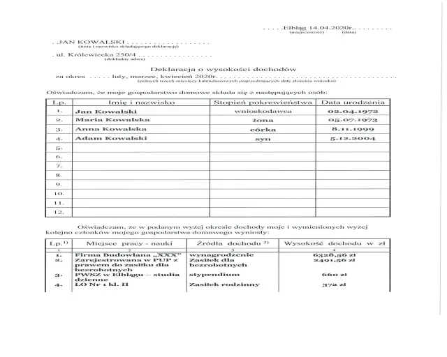 Jak napisać podanie o mieszkanie komunalne wzór, aby nie popełnić błędów