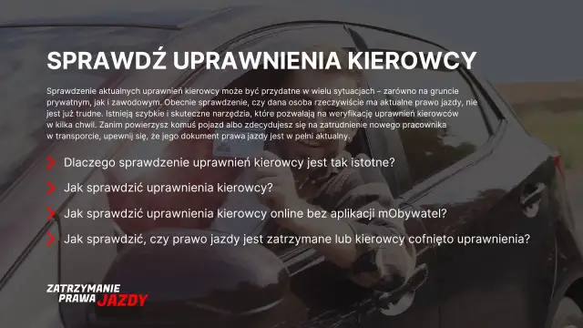 Jak sprawdzić czy ktoś ma prawo jazdy - Poznaj 2 skuteczne metody