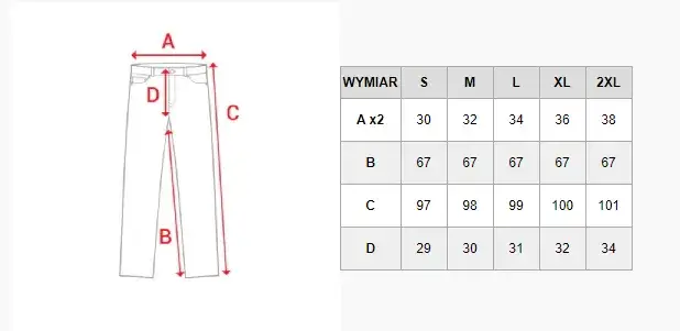 Spodnie L32: Jaki wzrost? Jak dobrać idealny rozmiar?