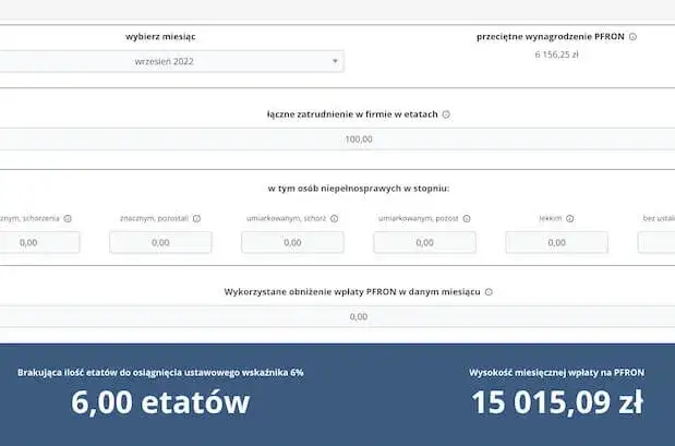 Jak obliczyć wskaźnik zatrudnienia osób niepełnosprawnych - przykład krok po kroku