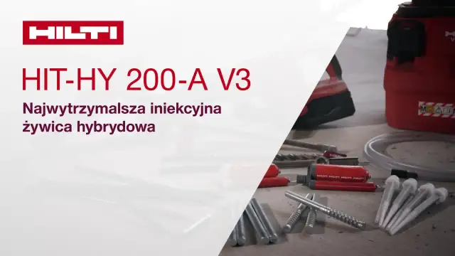 Kotwa wklejana HIT-HY 200-A: Najlepsze właściwości i ceny w sklepach