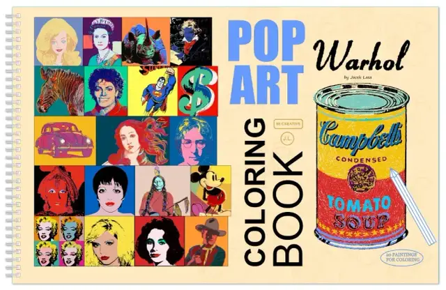 Kolorowanka pop art – kreatywna zabawa z dziełami sztuki