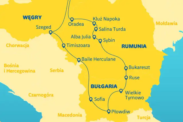 Bułgaria autem: Serbia czy Rumunia? Wybierz najlepszą trasę!
