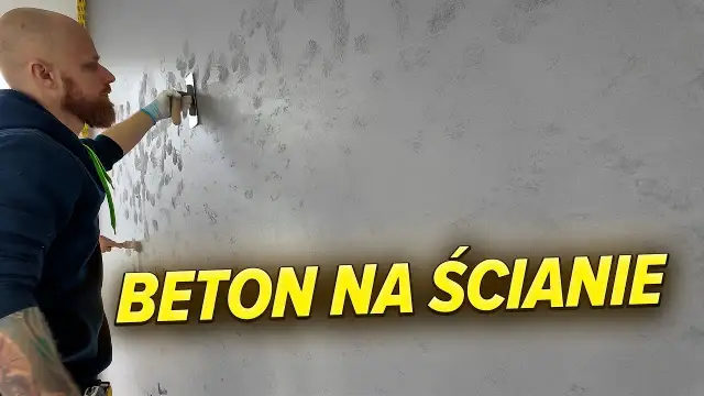 Beton architektoniczny na ścianie: Poradnik DIY krok po kroku