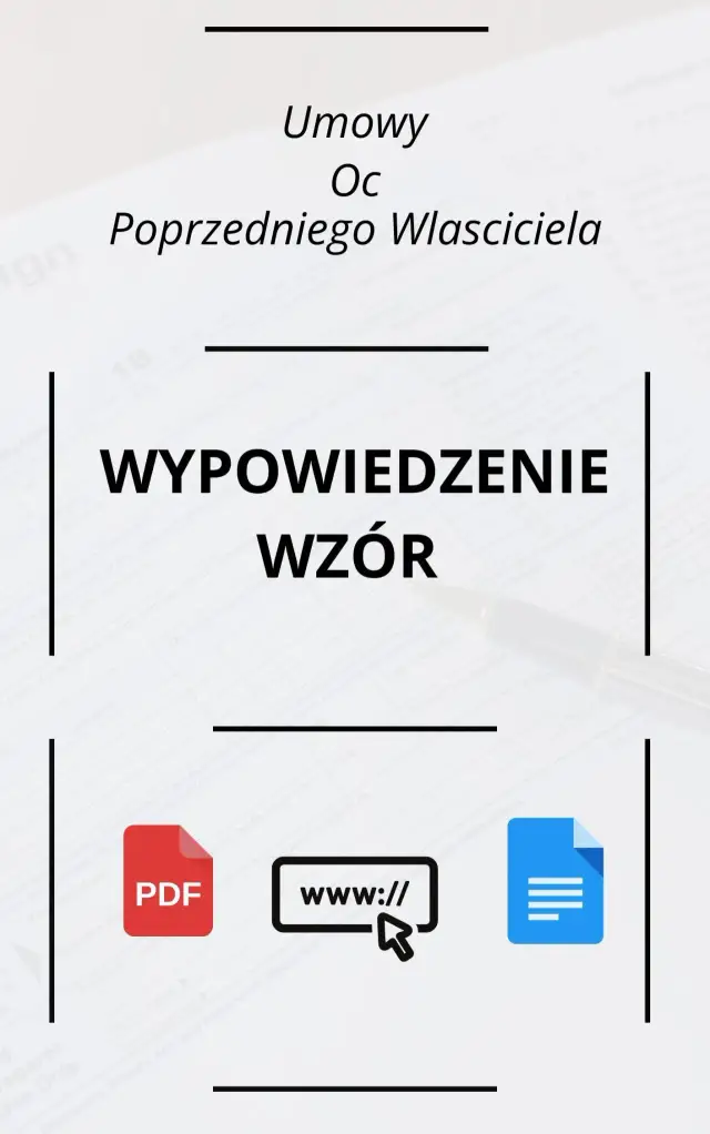 Umowa OC po zakupie auta: Czy musisz koniecznie wypowiedzieć polisę?