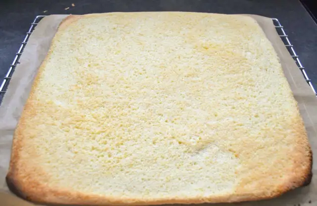 Frisch gebackener, luftiger Biskuitboden für ein leckeres Rezept. Perfekt für Torten und Rollkuchen.