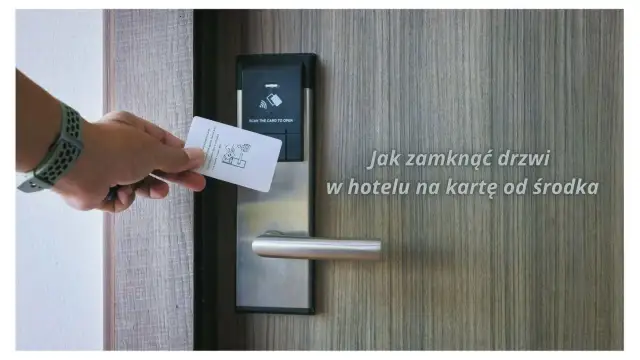 Drzwi hotelowe na kartę: Jak zaryglować i spać bezpiecznie?