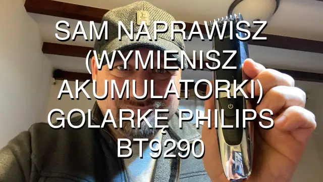 Jak rozebrać golarkę Philips? Wymiana akumulatora i czyszczenie