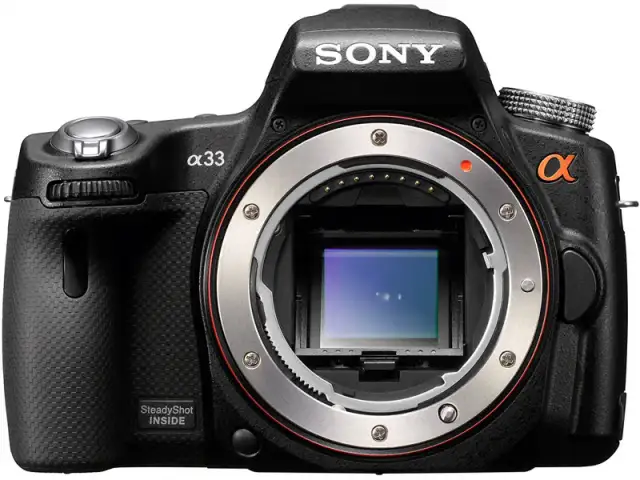 Lustrzanka Sony α33 - Kluczowe cechy, problemy i porównania