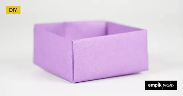 Pudełko na ciastka DIY: Zrób to sam! Szablony, origami, eko