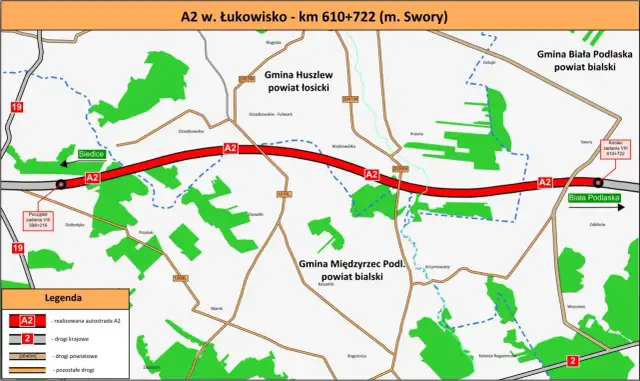 Kiedy otwarcie autostrady A2 do Siedlec? Sprawdź, co musisz wiedzieć