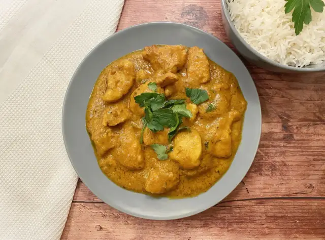 Kurczak curry z ryżem: Sekret idealnego smaku. Krok po kroku.