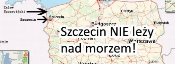 Szczecin nie leży nad morzem. Dlaczego ma port i morski charakter?