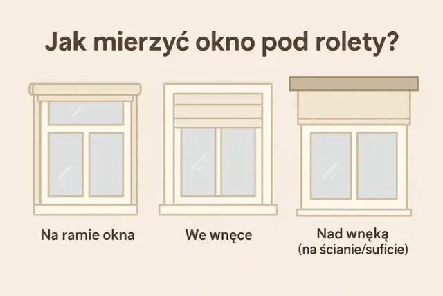 Jak zmierzyć okno pod rolety? Precyzyjny poradnik krok po kroku