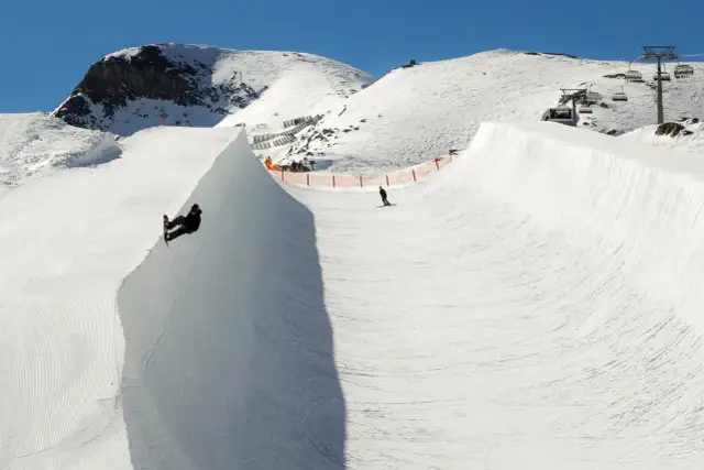 Deštné snowpark - idealne miejsce dla freestyle'owców w górach