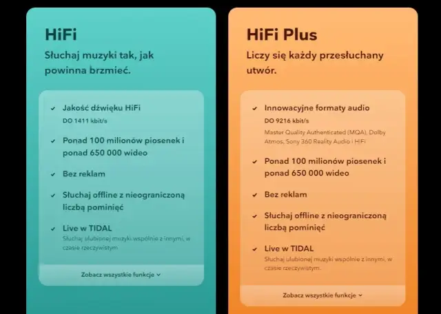 Tidal cena w Polsce: Ile kosztuje? Plany i jakość dźwięku