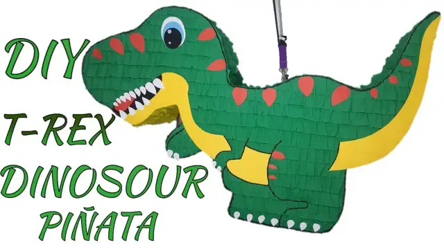 Jak łatwo stworzyć piniatę dinozaura DIY na wyjątkowe przyjęcie