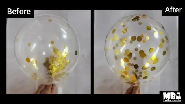 Jak napełnić balon konfetti? Triki, by zawsze przywierało!