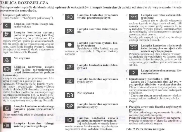 Kontrolki w Renault - Co oznaczają i kiedy trzeba stanąć?